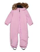 Toddler Padded Jumpsuit With Fur Outerwear Coveralls Snow-ski Coverall...