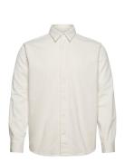 Classic Cord Malte Shirt Tops Shirts Casual White Mads Nørgaard