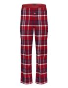 Flannel Pj Pant Joggebukser Red Tommy Hilfiger