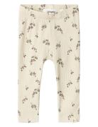 Nbfgio Bie Slim Legging Lil Bottoms Leggings Cream Lil'Atelier