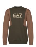 Sweatshirt Tops Sweat-shirts & Hoodies Sweat-shirts Khaki Green EA7