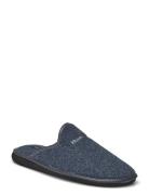 Men's Manuel - Navy Slippers Tøfler Navy Hush Puppies