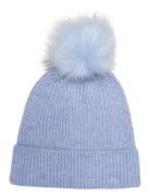 Kogkenni Pompom Beanie Acc Accessories Headwear Hats Beanie Blue Kids ...