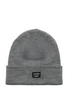 Jacdna Beanie Noos Accessories Headwear Beanies Grey Jack & J S