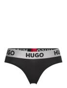 Thong Sporty Logo Stringtruse Undertøy Black HUGO