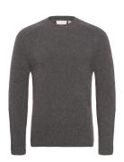 Adryan Rws Designers Knitwear Round Necks Grey Tiger Of Sweden