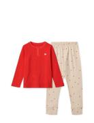 Wilhelm Printed Pyjamas Set Pyjamas Sett Multi/patterned Liewood