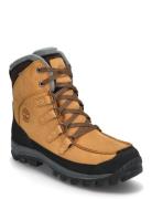 Mid Lace Up Waterproof Hiking Boot Støvletter Med Snøring Yellow Timbe...