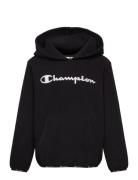 Hooded Top Tops Sweat-shirts & Hoodies Hoodies Black Champion