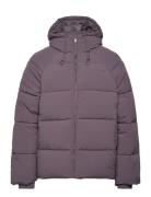 Relaxed Puffer Fôret Jakke Purple Daily Paper