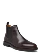 St Fairkon Chelsea Boot Støvletter Chelsea Boot Brown GANT