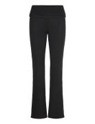 Knitted Lounge Trousers Pyjamasbukser Pysjbukser Black Gina Tricot