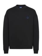 Ninnyo Tops Sweat-shirts & Hoodies Sweat-shirts Black HUGO BLUE