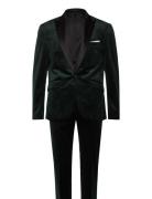 Velvet Tuxedo Suit Dress Black Lindbergh