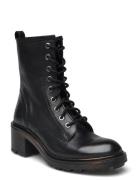 Biabrooklin Lace Up Boot Tumbled Leather Shoes Boots Ankle Boots Laced...