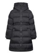 Long Heavy Padded Jacket Fôret Jakke Black GANT