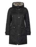 Mary Outerwear Parka Coats Black Jofama