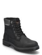 Jfwfinius Pu Nubuck Boot Støvletter Med Snøring Black Jack & J S