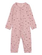 Jumspuit Langermet Bodysuit Pink Fixoni