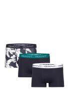 Palm Lei Print Trunk 3-Pack Boksershorts Navy GANT