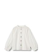 Shirt Petrine Tops Blouses & Tunics White Wheat