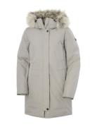 W Senja Parka Outerwear Parka Coats Grey Helly Hansen