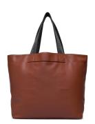 Bag Shopper Veske Brown United Colors Of Benetton