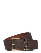 38Mm Logo Reversible Belt Belte Brown Michael Kors Accessories