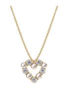 Affinity Pearl Heart Necklace Accessories Jewellery Necklaces Dainty N...