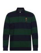 Heritage Harry Str Rby Tops Polos Long-sleeved Green Hackett London