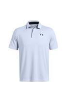 Tech Polo Sport Polos Short-sleeved Blue Under Armour