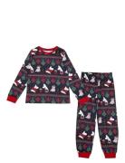 Ornament Pyjamas Pyjamas Sett Navy MUMIN