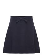 Knitted Skirt Dresses & Skirts Skirts Short Skirts Navy Mango