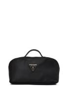 G Wave Lrg Cosmetic Travel Bag Toalettveske Black GUESS