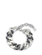 Riviera Riversible Bracelet Black/Silver Accessories Jewellery Bracele...