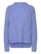 Slfselma Ls Knit Pullover Tops Knitwear Jumpers Blue Selected Femme