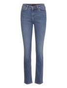 Marion Straight Bottoms Jeans Straight-regular Blue Lee Jeans