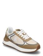 Casual Fashion Runner Lthr Lave Sneakers Beige Tommy Hilfiger