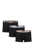 Trunk 3P Power Boksershorts Black BOSS