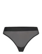 Mesh Thong Stringtruse Undertøy Black Organic Basics