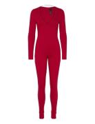 Fleece Sie Pyjamas Red Hunkemöller