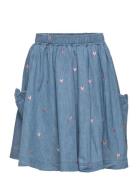 Skirt Dresses & Skirts Skirts Short Skirts Blue Minymo