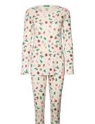 Pyjama(Sweater+Trous Pyjamas Cream United Colors Of Benetton