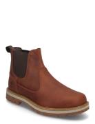 Mid Chelsea Boot Støvletter Chelsea Boot Brown Timberland