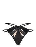 Nisha Hl Braz Open Crotch Lingerie Panties Brazilian Panties Black Hun...