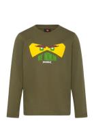 Lwtano 703 - T-Shirt L/S Tops T-shirts Long-sleeved T-shirts Khaki Gre...