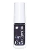 Minilack Oxygen Färg A787 Neglelakk Sminke Blue Depend Cosmetic