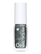 Minilack Oxygen Färg A777 Neglelakk Sminke Silver Depend Cosmetic