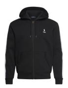 Double-Knit Full-Zip Hoodie Tops Sweat-shirts & Hoodies Hoodies Black ...