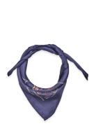 Floral Silk Twill Square Scarf Accessories Scarves Lightweight Scarves...